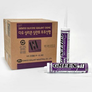 다우실란트 808무초산 창호용 외장용 구조용 욕실용 주방용 가정용 베란다실리콘 백색 1박스 25개