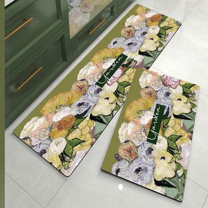 규조토 발매트 욕실매트 주방매트 신개념 규조토 매트 유화디자인 사이즈 45*70 / 45*120/ 45*150, 발매트/LF-03