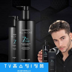 [JNSD 홈쇼핑] 인그리랩 퍼펙트 올인원 남성 화장품, 2세트, 300ml