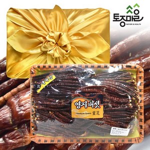 토종마을 녹각영지버섯 선물세트 보자기포장 300g, 1개