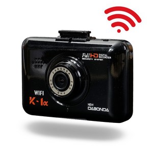 뉴다본다 K-1a WIFI 1채널 블랙박스 퀵부팅 핸드폰연결 포터 탑차 화물차블랙박스, 16GB