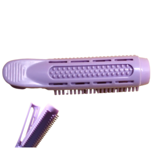 잇즘 앞머리 정수리 헤어뿌리 볼륨 헤어집게 헤어클립, 1개, 퍼플