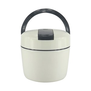 런치박스 도시락, 흰색, 1개