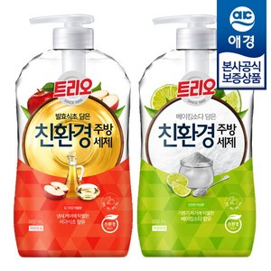 [애경] [체험특가] 트리오 담은 주방세제 680ml x2개, 2개