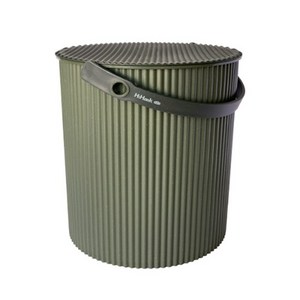 [HiHaek] 하이핵 캠프 스툴 버킷 더블라지, 카키, 1개