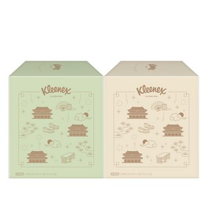 크리넥스 클래식 미니 티슈 2겹 230매 2종 x 6p, 1세트