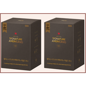 할리스 시그니처 아메리카노 마일드 미니 130개입 2개, 0.9g