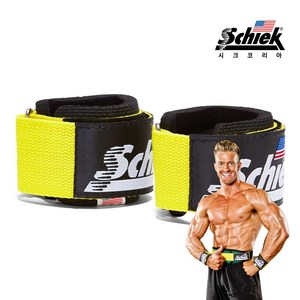 시크코리아 정품 SCHIEK 1100WS 리스트 서포트, 1세트, 옐로우