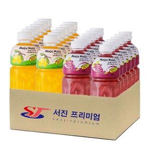 (서진프리미엄) 모구모구 2종혼합(망고+포도) 320mlx24ea, 24개, 320ml