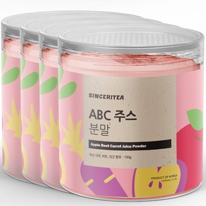 신서리티 abc주스 분말 150g, 4개