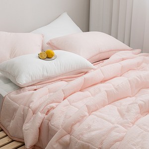 꿀팡 여름이불 냉감 아이스 홑 시어서커 이불