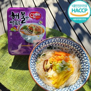 쌀가루 60% 간편 해물맛 쌀국수, 10개, 92g