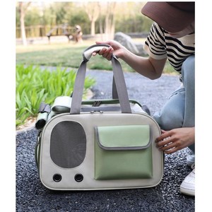 WUHU 반려동물 이동가방 고양이 이동장 강아지 접이식 백팩, 청색, 1개
