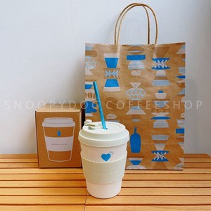 블루보틀 텀블러 일본 bluebottle 환경보호 에코컵, 휴먼메이드 340ml