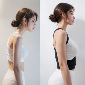액티브핏 자세교정밴드 라운드숄더 굽은등 남녀공용, 1개