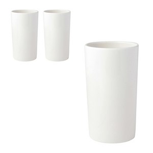 무인양품 MUJI 자기 키친 툴 스탠드 3p, 3개, 화이트