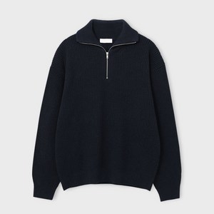 코튼하찌 캐시라이크 반집업니트 (MDKN781FO)