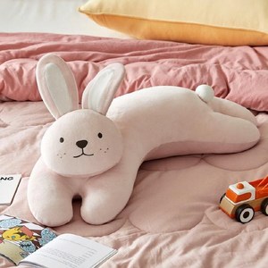 모던하우스 소프트터치 래빗 애착베개, 핑크