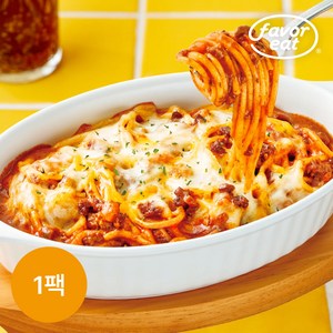 [페이보잇] 치즈폭탄 스파게티 미트토마토 340g, 1개