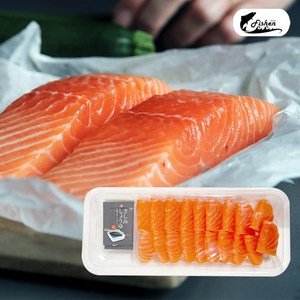 [피쉬앤]바로먹는 연어회 200g *리뉴얼*, 1팩