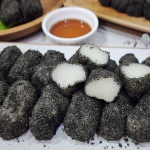 흑임자 인절미 검은깨 카스테라 찹쌀 흑임자떡 720g