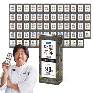 매일두유 검은콩, 190ml, 48개