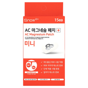 AC 마그네슘 패치 미니 15매입, 15개입, 1개
