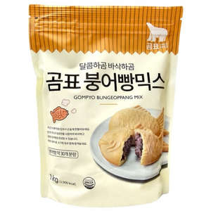 곰표 붕어빵믹스, 1kg, 10개