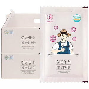 푸릇담 국내산 젊은농부 빨간양파즙, 5L, 2개