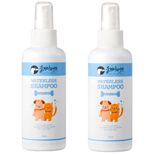 [울지마마이펫]물없이목욕해!워터리스샴푸1+1, 150ml, 2개