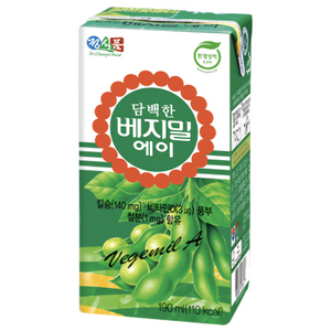 베지밀 담백한 에이, 190ml, 16개