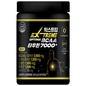 익스트림 OPTIMA BCAA 타우린 7000+, 300g, 1개