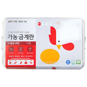 가농 무항생제 1+등급 초란, 15구, 1개