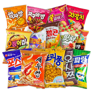 샤론냠냠 간식꾸러미 간식세트 봉지과자14종 과자선물세트, 1개