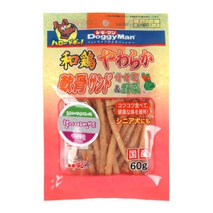 도기맨 헬시, 1개, 헬시 야채 샌드(생선연골) 60g, 1개