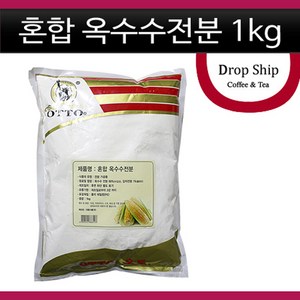 혼합 옥수수전분 1kg/옥수수/전분/가루/분말/파우더/옥수수전/떡/튀김/부침/수제비/요리/제과/제빵/베이킹/재료, 1kg, 1개