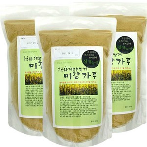 삼정농산 쌀겨 쌀겨가루세안법