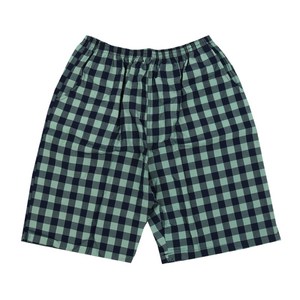 [또온나] 남자 파자마 체크 선염 잠옷바지 5부 홈웨어 주머니