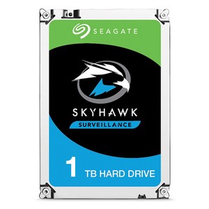 씨게이트 시게이트 SeaGate CCTV 녹화기 전용 하드 무상 AS3년 정품 HDD, 1TB