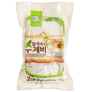 [송학식품] 칼국수랑 수제비 315g_스프포함 _ 칼제비, 315g, 1개, 315g
