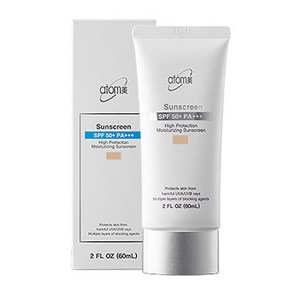 애터미 선크림 베이지 SPF50+ PA+++, 60ml, 2개