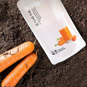 (주)아임제주 100% 제주산 당근 착즙 주스, 120g, 40개
