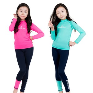 아쿠아리우스 아동래쉬가드 AQ17-TL05 세트