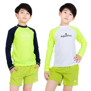 아쿠아리우스 아동래쉬가드 AQ17-TS06 세트