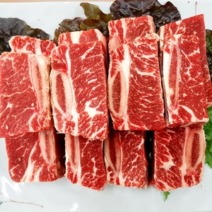 베스트비프 미국산 초이스급 소갈비 찜갈비 1kg 찜용 탕용 갈비, 1개