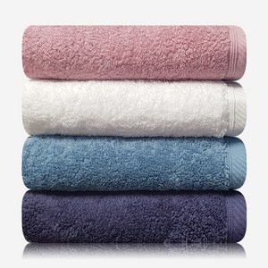 송월타월 180g 엣지무지수건(5매), 아이보리, 1set