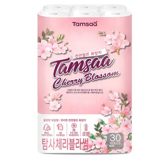탐사 체리블라썸 롤화장지