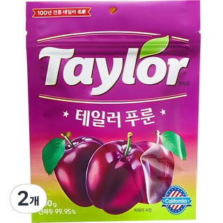 테일러 푸룬건자두, 250g, 2개