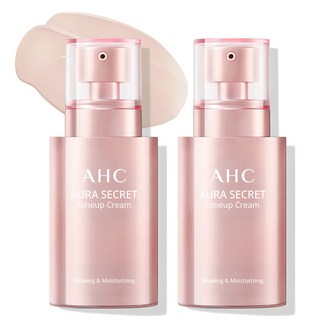 AHC 아우라 시크릿 톤 업 크림 SPF30 PA++, 50g, 2개