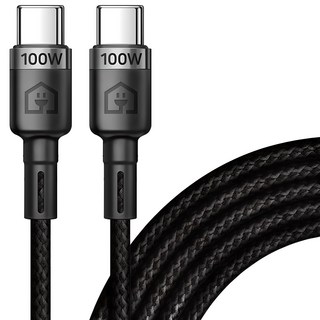 홈플래닛 E-Marker IC 칩셋 C to C PD 100W 초고속충전 케이블